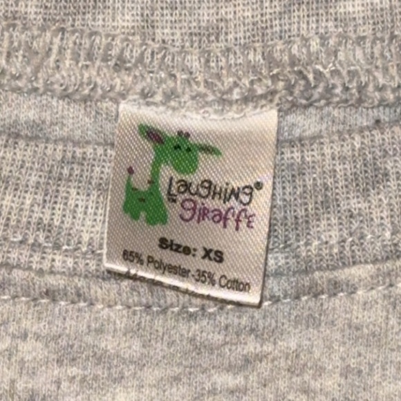 Oh come let us adore Him Kid’s/Children’s Long Sleeve Gray Nativity Scene Shirt - Picture 4 of 8